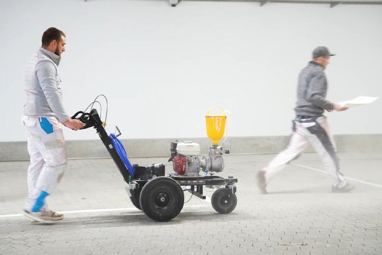 Parkplatzmarkierungen 3